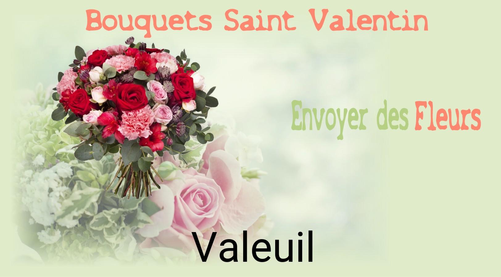 Roses de Saint-Valentin livrées à Valeuil
